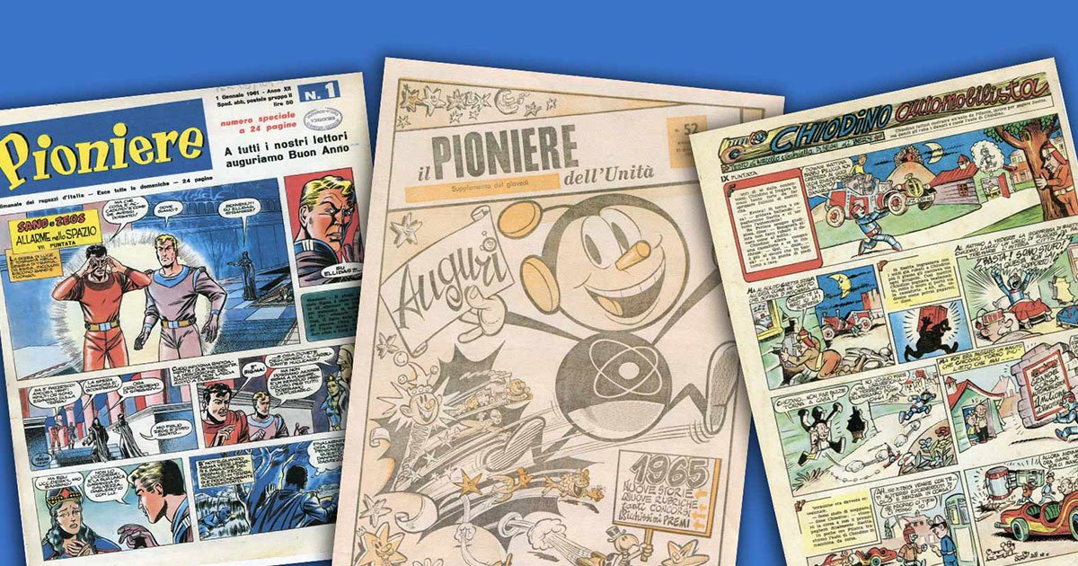 Il Pioniere e il Partito: Gianni Rodari a fumetti